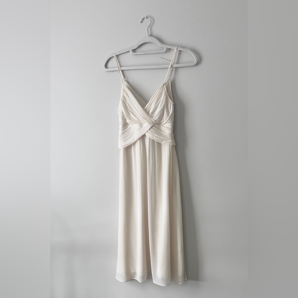 Theory Silk strap dress